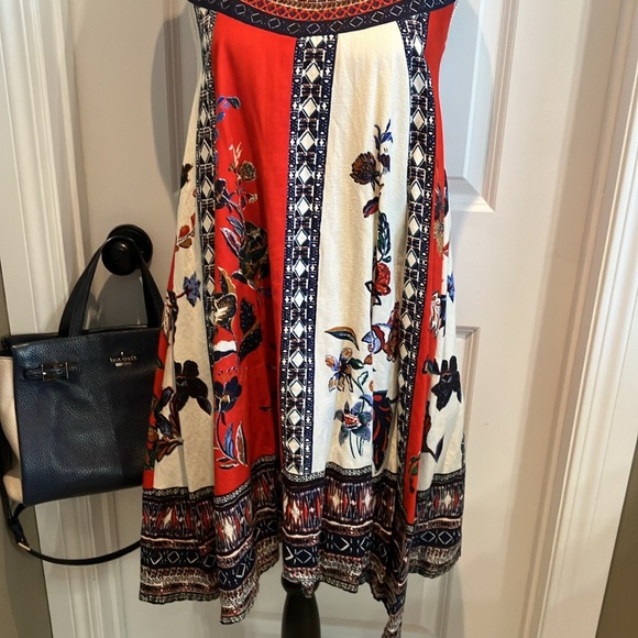 Anthropologie Mauve Cirque swing dress. - Picture 4 of 11